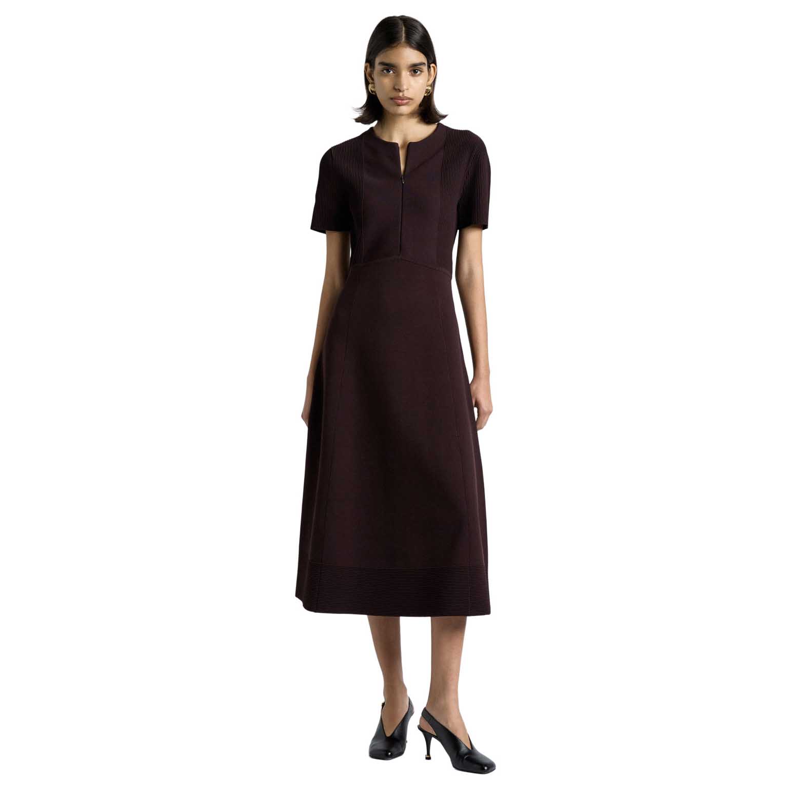 Cue Milano Ottoman Stitch Midi Dress